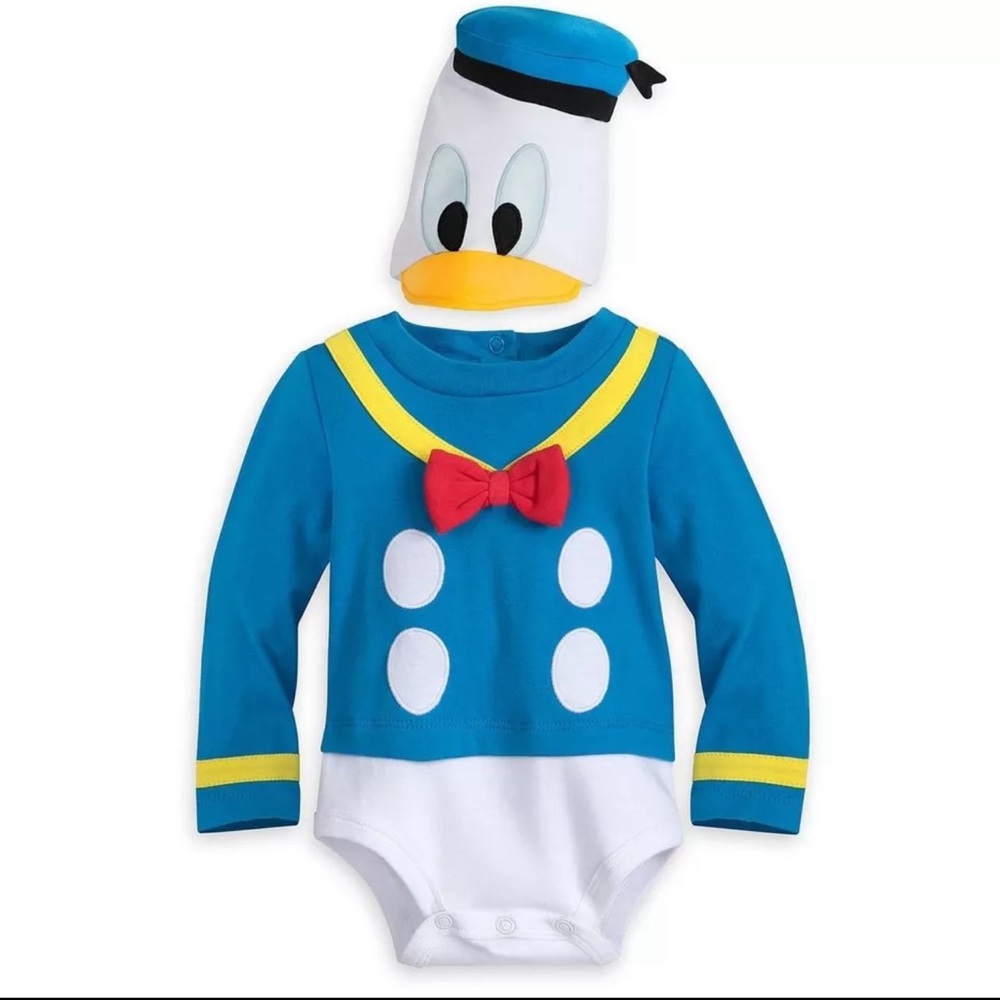 Disney Store Baby Donald Duck Costume 3-6 Months